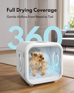 Cabina de Secado Automática <span class=keywords><strong>para</strong></span> Mascotas, <span class=keywords><strong>Secadora</strong></span> Profesional <span class=keywords><strong>para</strong></span> <span class=keywords><strong>Perros</strong></span> y Gatos, Tipo Gabinete o Pedestal Grande <span class=keywords><strong>para</strong></span> Estética Canina - Product Image 6