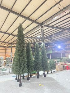 Chất Lượng Tốt Trong Nhà Podocarpus <span class=keywords><strong>Bonsai</strong></span> Cây Nhân Tạo Đồ Trang Trí Sân Vườn Cây Giả Cây Thông Nhân Tạo Cây Cho Trang Trí Nội Thất - Product Image 5