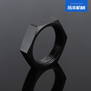 น็อตหกเหลี่ยมท็อปเวย์ M10 เมตริก สีดำออกไซด์ หกเหลี่ยมภายนอก ความยาว 10 มม. - Product Image 4