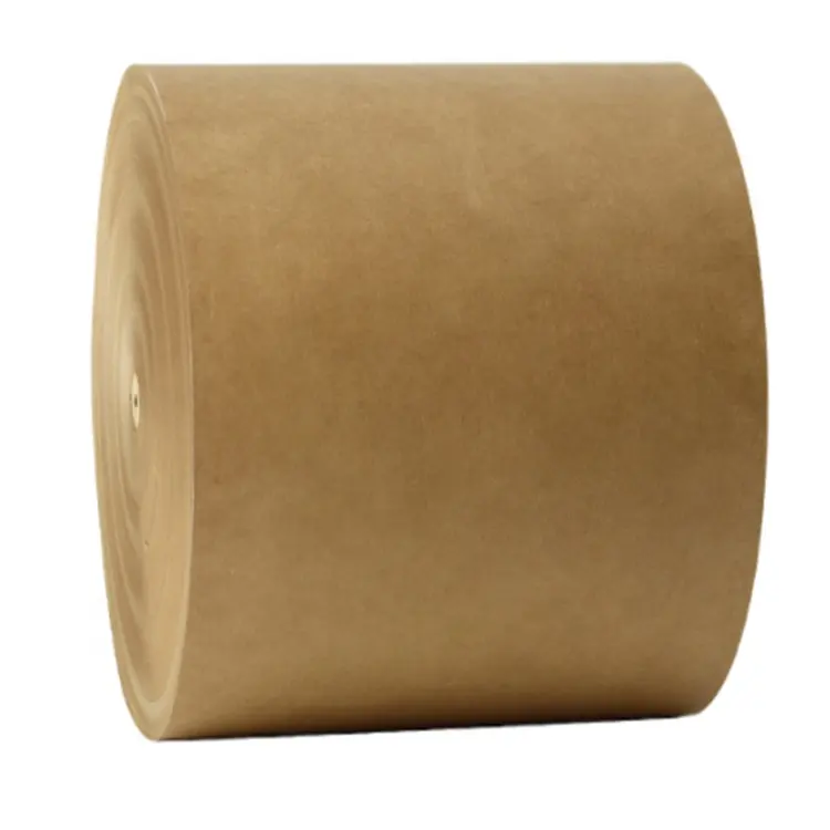 Atacado saco de papel marrom kraft 150g rolo de papel kraft de embalagens de papel kraft