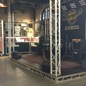 Portable <b>Stage</b> For Event 1.22m X 1.22m Quick Assembly Event <b>Stage</b> <b>Platform</b> for Truss Displays Wedding Decorations Show Equipment - Product Image 1