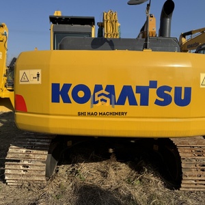 Garantie après-vente pour les projets municipaux, excavatrice hydraulique sur chenilles Komatsu PC240 d'occasion de 24 tonnes - Product Image 2