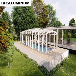 Ikealuminum 2024 cơ giới hồ bơi bao gồm hồ bơi bao gồm tự động nhôm bao vây sunroom cho hồ bơi - Product Image 2