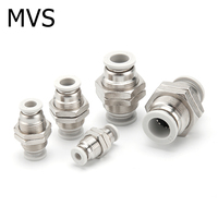 Pas cher Offre Spéciale Vpc Série 4mm 8mm 6mm 12mm Air Ligne Rapide Connectez Droit Mâle Raccords Pneumatiques