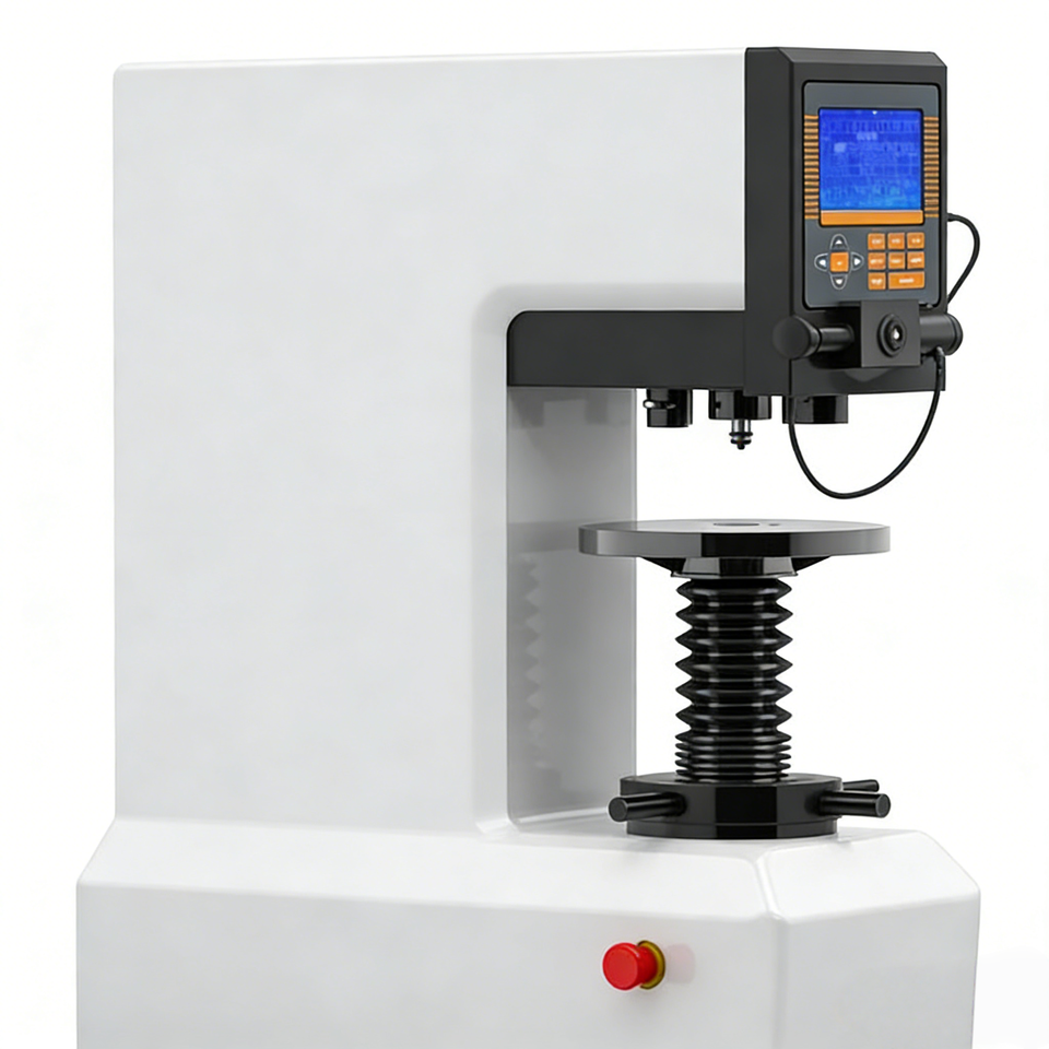 Hardness Testing Microscope Digital Brinell Hardness Tester with Built in Printer and 20x Digital ...