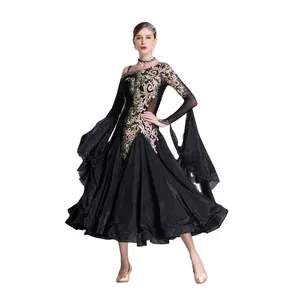 B-18403 <span class=keywords><strong>de</strong></span> manga larga <span class=keywords><strong>para</strong></span> <span class=keywords><strong>mujer</strong></span>, traje personalizado <span class=keywords><strong>de</strong></span> alta gama <span class=keywords><strong>para</strong></span> actuaciones, baile <span class=keywords><strong>de</strong></span> salón <span class=keywords><strong>para</strong></span> niños, disfraces <span class=keywords><strong>de</strong></span> baile <span class=keywords><strong>de</strong></span> salón - Product Image 1