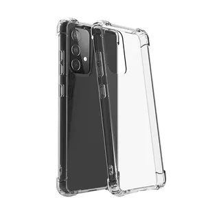 Focuses Custom Clear Mobile Transparent PC+Tpu Fashion Shockproof Cell Mobile Silicone Phone Case