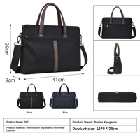 Sac à bandoulière pour ordinateur portable, sacoche de luxe Oxford personnalisée avec logo OEM, décontractée, pour affaires, portable, imperméable, avec bandoulière réglable