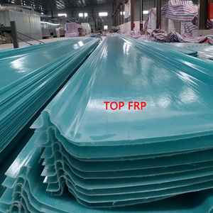 Hoja de plástico para techos Panel de techo transparente de fibra de vidrio Hojas de techo transparentes - Product Image 6