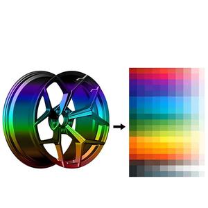 ล้อแม็กซ์อัลลอยด์แบบหลายก้าน สีดำเงา ขอบขัดเงา สำหรับรถยนต์นั่งส่วนบุคคล - Product Image 2