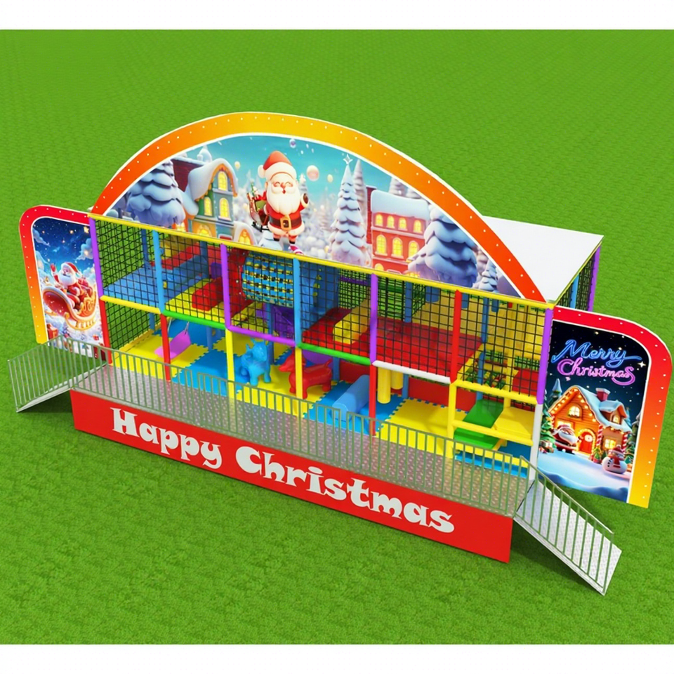 High Quality Portable Funfair Rides Christmas Holiday Theme Trailer ...