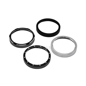 Chrome noir moto tachymètre housse pour harley <span class=keywords><strong>sportster</strong></span> 883 1200 48 2004-2018 - Product Image 2