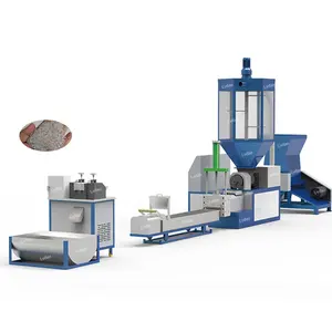 Machine de granulation de recyclage de déchets plastiques 2024 PP PE ABS HDPE PS EPS PA populaire