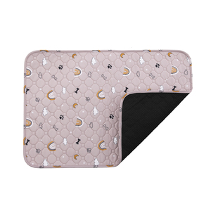 Kaymaz özelliği ile yeniden kullanılabilir köpek pedleri emici köpek paspasları yıkanabilir bez çiş pedleri - Product Image 5