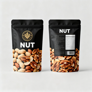 Bolsas Doypack de Mylar con Cierre Hermético, Impresión Personalizada, Mate, para Envasado de Nueces de Anacardo - Product Image 4