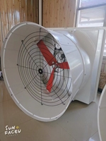 Équipement de ventilation pour élevages porcins, ventilateur d'évacuation mural en fibre de verre et plastique à prix avantageux