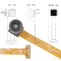 Module de caméra micro CMOS 24 broches OV2640 1080p Full HD grand angle 72° à prix d'usine, haute sensibilité, faible luminosité, CE/FCC
