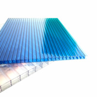 Panneau de plafond et de mur en polycarbonate alvéolaire commercial avec lumière douce diffusée et design personnalisable