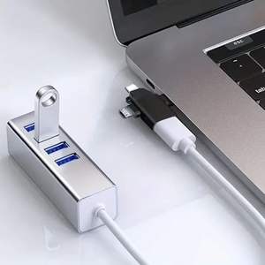 Prix le moins cher métal 3 en 1 <span class=keywords><strong>Micro</strong></span> <span class=keywords><strong>USB</strong></span> Type C 8Pin mâle vers <span class=keywords><strong>USB</strong></span> 3.0 femelle adaptateur <span class=keywords><strong>OTG</strong></span> pour téléphone U disque <span class=keywords><strong>Usb</strong></span> 3.0 connecteur de <span class=keywords><strong>prise</strong></span> - Product Image 3