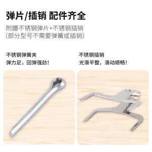 Pastillas de freno de bicicleta Viaron, pastillas de freno de disco de resina semimetálicas para bicicleta de montaña, rendimiento duradero - Product Image 4