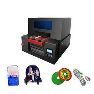 Многофункциональный УФ-принтер Micolorprint, цена для металла, дерева, акрила, стекла, пластика, ПВХ, керамики, кожи, фотопринтер