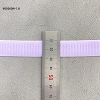 Bande élastique antidérapante en polyester/nylon de haute qualité, douce et brillante, à motif chevrons, pour bretelles de sous-vêtements et ceintures