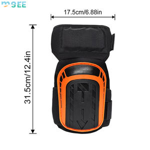 Rodilleras Protectoras de Silicona Reforzadas SeeMore Construction para Trabajadores de Azulejos y Jardinería - Product Image 4