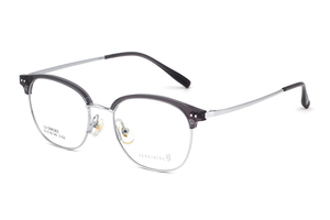 LevelNine S86363 Monturas Ópticas de Lujo para <span class=keywords><strong>Hombre</strong></span> TR90 al por Mayor, <span class=keywords><strong>Gafas</strong></span> <span class=keywords><strong>Graduadas</strong></span> de Alta Gama, Monturas de <span class=keywords><strong>Gafas</strong></span> Modernas Combinadas - Product Image 2