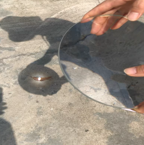 고화질 10mm-200mm 단면 평면 볼록 유리 돋보기 렌즈 광학적으로 무료 배송 사용 - Product Image 2