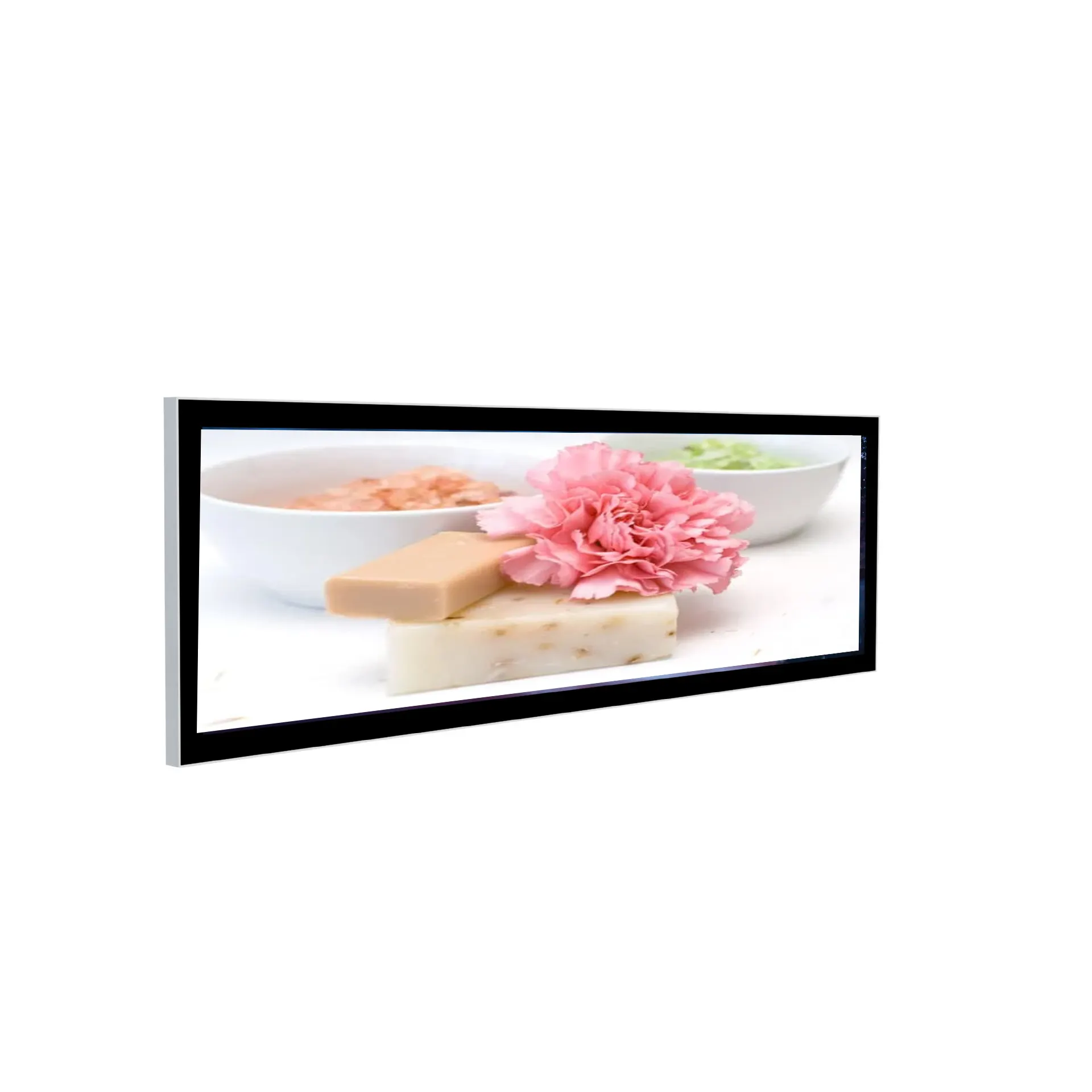 Aimv Android Kệ cạnh hiển thị 19 23 24 37 inch siêu rộng màn hình Wall Mount kéo dài căng thanh Loại màn hình LCD hiển thị