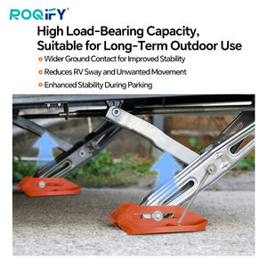 ROQIFY Estabilizador de <span class=keywords><strong>Caravana</strong></span>, Base Grande Reforzada, Soporte de Esquina para Caravanas Europeas, <span class=keywords><strong>Se</strong></span> <span class=keywords><strong>Vende</strong></span> Individualmente - Product Image 3