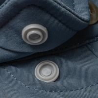 Camisa de pesca perforada, impermeable, con estampado integral de peces, de bajo MOQ, con botones, estilo vaquero, de la marca Brandsun.
