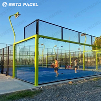 Lapangan Padel Panoramic Terlaris 2026, Lapangan Tenis Padel Luar Ruangan untuk Dijual, Beli Lapangan Padel