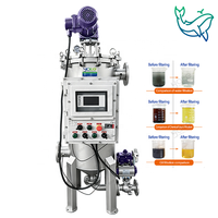Filtre auto-nettoyant à étrier en maille avec revêtement personnalisé, anti-explosion, pour solvants, éthanol et méthanol