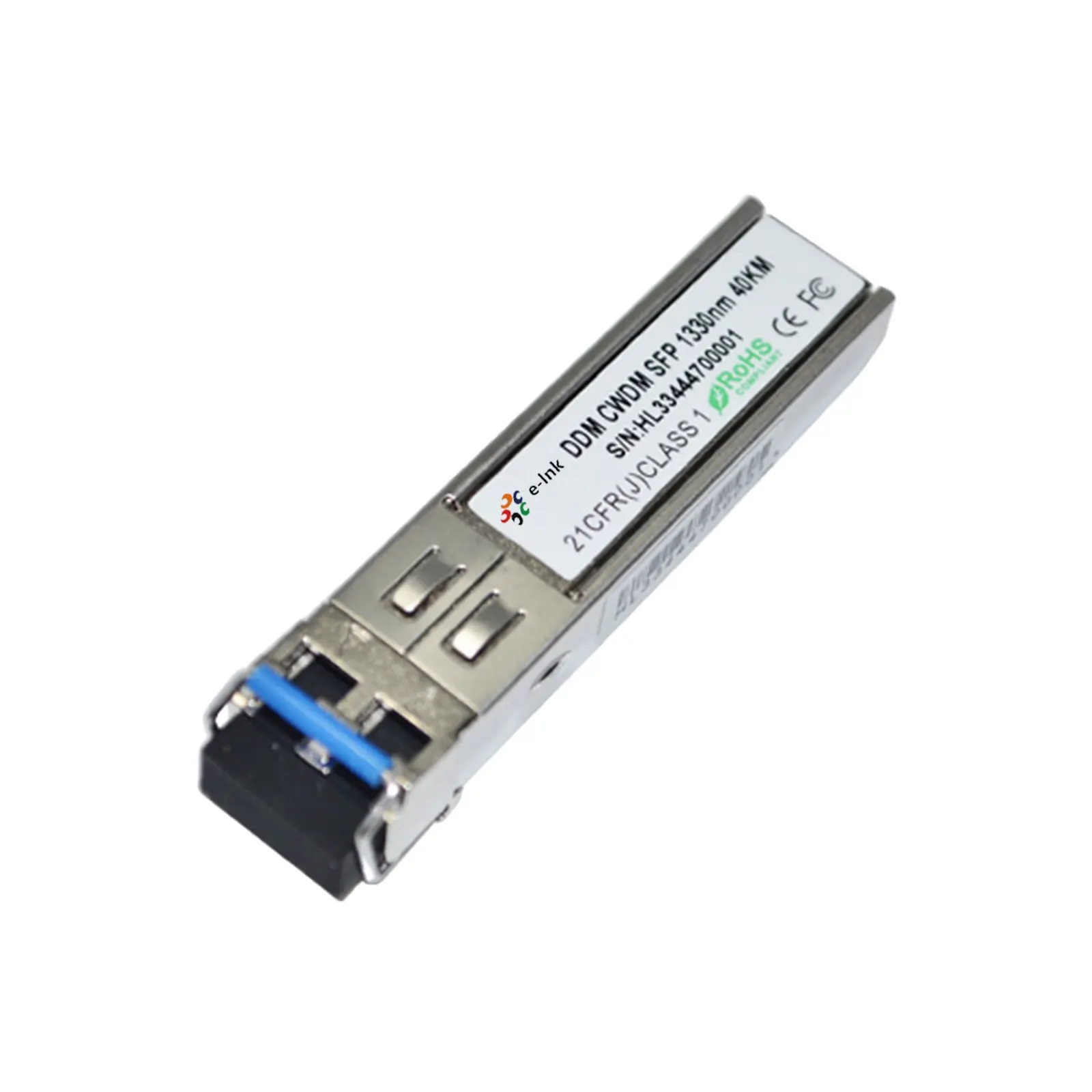 3G-SDI CWDM 1270 ~ 1610nm 40km dijital Video SFP optik alıcı-verici (MSA)