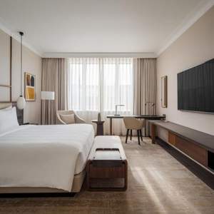 <b>Hotel</b> 5 Star <b>Bedroom</b> <b>Sets</b> Luxury Furniture <b>Hotel</b> Studio Cheap Customized Furniture China High Bed Tatami Bed with Wardrobe - Product Image 5