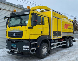 Escavatore a vuoto Mobile per autocarro sottovuoto da 600 galloni da 800 galloni camion di aspirazione delle acque reflue - Product Image 6