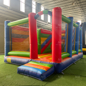 Outdoor Commercial Moonwalk Kids Party Bouncer <b>House</b> Water Slide Jumping Castle With Slides Children Blower <b>Inflatable</b> Ca - Product Image 2
