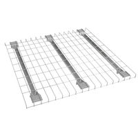 Plateau en treillis métallique en acier standard UE personnalisé pour rayonnages à palettes et étagères industrielles