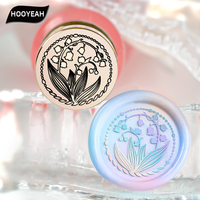 Set stempel seri Laser Mini lucu dan menyenangkan/bahan kuningan padat/Model lilin cap/dekorasi undangan amplop/grosir