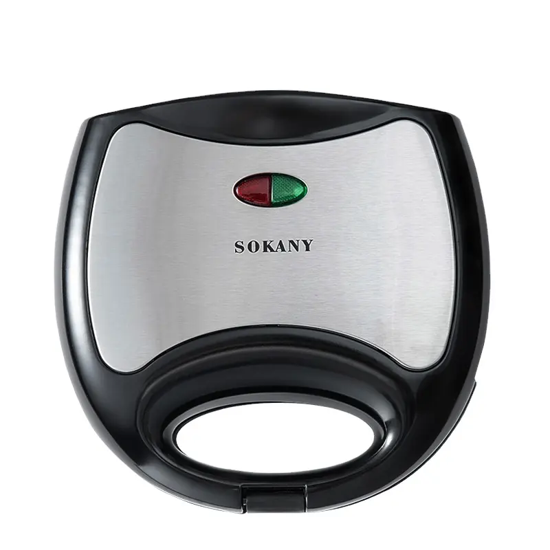 Premium Merk Sokany 102 Tosti-Maker Met Optionele Plaat Sandwich Panini Grill Maker