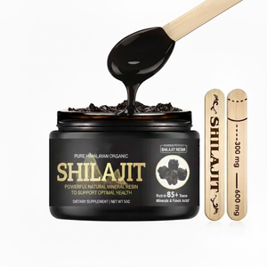 Complément alimentaire liquide à base de résine de shilajit de l'Himalaya, plus de 85 oligo-éléments, 50 g, soutien immunitaire pour adultes - Product Image 1