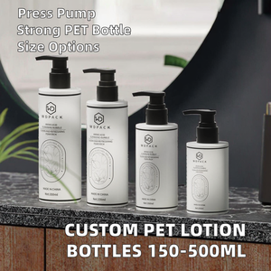 Wholesale Transparent Frosting Plastic Skincare Lotion <b>Pump</b> <b>Bottles</b> 90ml 100ml 120ml Vietnam Manufacturer Shampoo Packaging - Product Image 1
