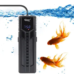 Hygger-calentador de acuario para acuarios, controlador Digital de temperatura, tubo de titanio, sumergible, para acuarios