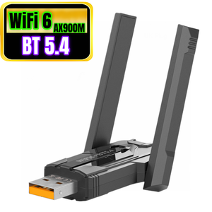 2 trong 1 <span class=keywords><strong>USB</strong></span> Wifi 6 <span class=keywords><strong>Bluetooth</strong></span> <span class=keywords><strong>Adapter</strong></span>, ax900m BT 5.4 Băng tần kép 900Mbps Wifi không dây Card mạng <span class=keywords><strong>Bluetooth</strong></span> 5.4 <span class=keywords><strong>Adapter</strong></span> 900m cho <span class=keywords><strong>PC</strong></span> - Product Image 2