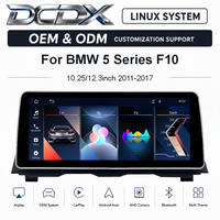 Personnalisation OEM et ODM pour BMW Série 5 F10 F11 CIC NBT (2012-2018) - Unité principale Linux 10,25/12,3 pouces, Android Auto et CarPlay