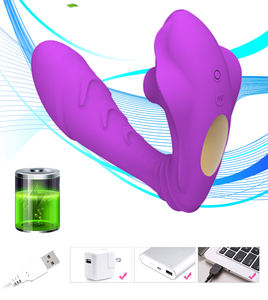 Gélance Masturbation Féminine Poussée Portable Silicone Sucer Clitoridien Point G Gode Féminin Vibrateur Culotte Sex Toys Pour <span class=keywords><strong>Femme</strong></span> - Product Image 5