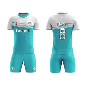 Pakaian sepak bola kustom Set lengkap kaus sepak bola pria dengan lengan panjang seragam latihan anak muda Kit sublimasi - Product Image 6