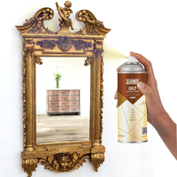 Peinture en aérosol acrylique liquide de haute qualité pour voiture, peinture en spray avec or métallique de luxe pour meubles, voitures et usage industriel