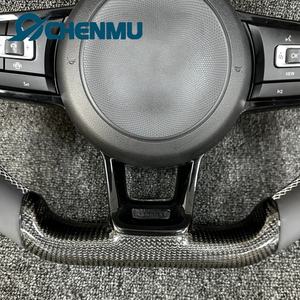 Volant en fibre de carbone pour Volkswagen <span class=keywords><strong>Golf</strong></span> 7 7.<span class=keywords><strong>5</strong></span> GTI GTD <span class=keywords><strong>GT</strong></span> Volkswagen VW Polo <span class=keywords><strong>Golf</strong></span> R 6 7 8 MK6 MK7 GTi Passat B7 B8 Jetta - Product Image 4